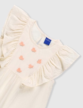 Vestido Weekend manga mariposa para niña