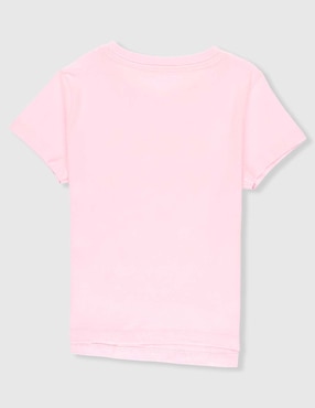 Playera Weekend manga corta para niña