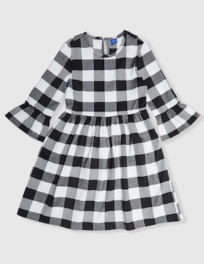Vestido Weekend manga acampanada para niña