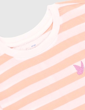 Playera Weekend manga corta para niña