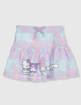 Falda Hello Kitty and Friends para niña