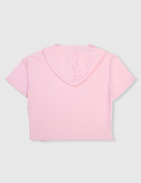 Playera Disney DTR Stitch manga corta para niña