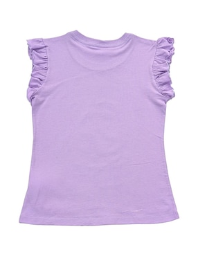 Playera Bluey Bluey y Bingo sin manga para niña