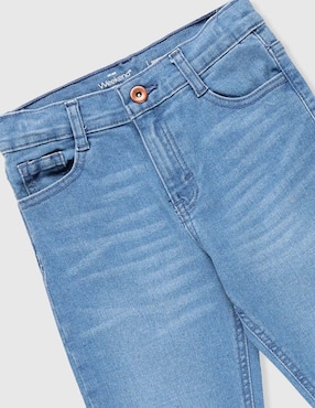 Jeans skinny Weekend lavado claro para niña