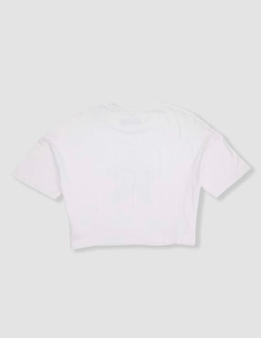 Playera Weekend manga corta para niña