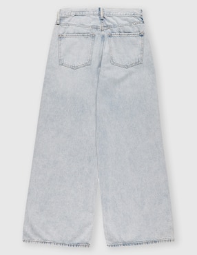Jeans amplio Old Navy lavado claro para niña