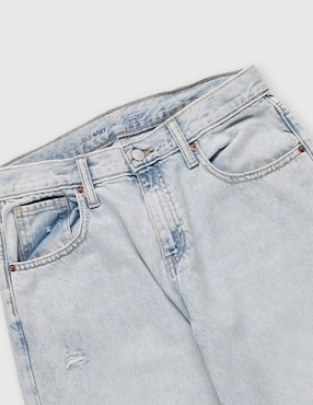 Jeans amplio Old Navy lavado claro para niña