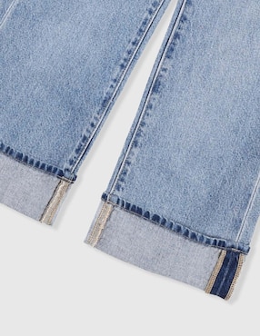 Jeans baggy Old Navy lavado claro para niña