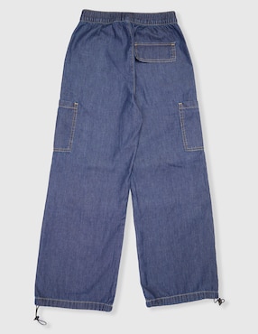 Jeans straight Weekend lavado medio para niña