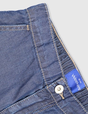 Jeans straight Weekend lavado medio para niña
