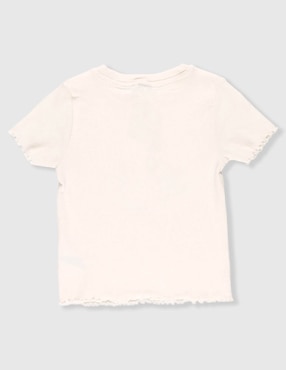 Playera Weekend manga corta para niña