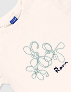 Playera Weekend manga corta para niña