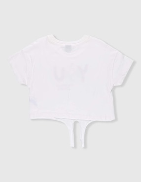 Playera Weekend manga corta para niña