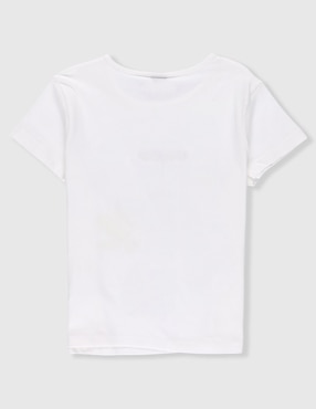 Playera Weekend manga corta para niña