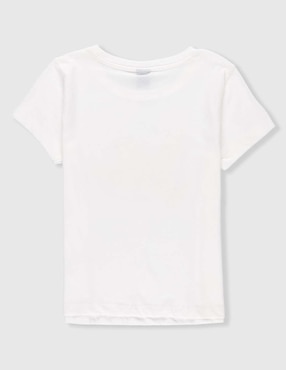 Playera Weekend manga corta para niña