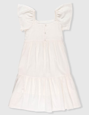 Vestido Weekend manga mariposa para niña