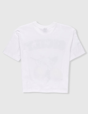 Playera Weekend manga corta para niña