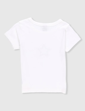 Playera Weekend manga corta para niña