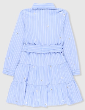 Vestido Weekend manga con puño para niña