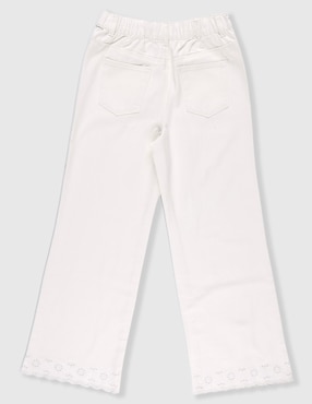 Jeans wide leg Weekend para niña