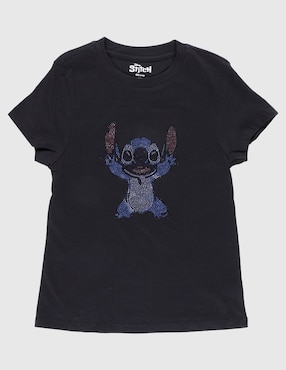 Playera Disney Dtr manga corta para niña