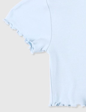 Playera Disney Dtr Stitch manga corta para niña