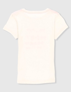 Playera Weekend manga corta para niña