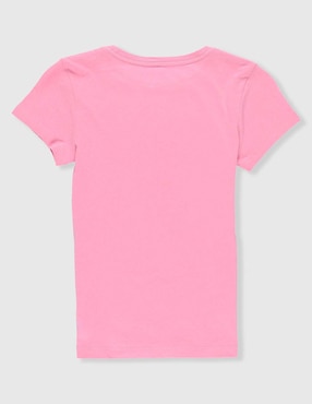Playera Weekend manga corta para niña
