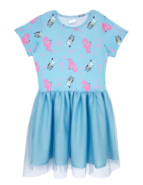 Vestido Panaderia manga regular para niña