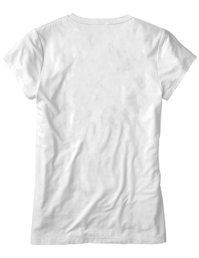 Playera Stranger Things manga corta para niña