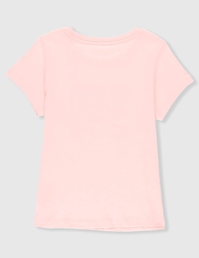Playera Weekend manga corta para niña