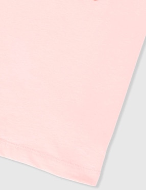 Playera Weekend manga corta para niña