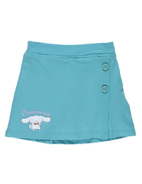 Falda short Tycoon Hello Kitty Cinnamoroll de algodón para niña