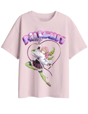 Playera Mitsuri Kanroji manga corta para niña