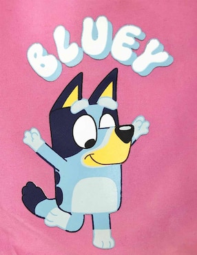 Falda Panaderia bluey y bingo de algodón para niña