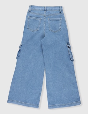 Jeans cargo amplio Weekend para niña