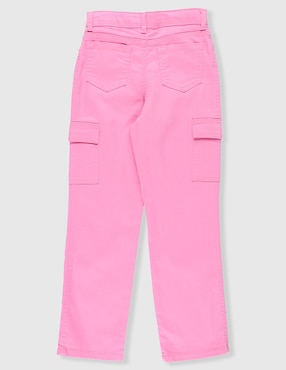 Jeans cargo straight Weekend para niña