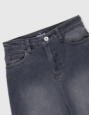 Jeans amplio Weekend lavado obscuro para niña