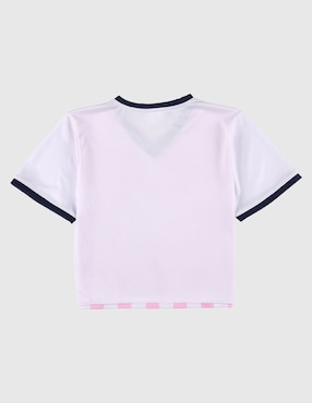 Playera Disney Dtr Stich manga corta para niña
