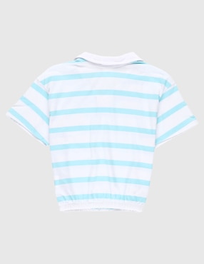 Playera Disney Dtr Stich manga corta para niña