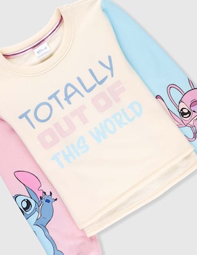 Sudadera Disney Dtr Lilo & Stitch Stitch y ángel para niña