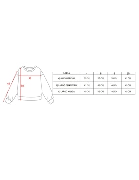 Sudadera Panaderia Bluey para niña