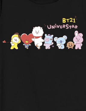 Playera Tycoon Tata(BTS) manga corta para niña