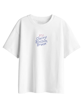 Playera Tycoon Tata(BTS) manga corta para niña