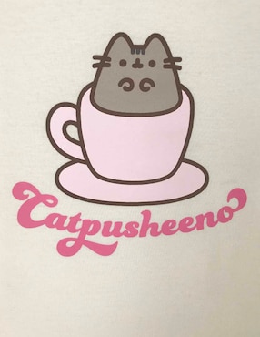 Playera Pusheen Pusheen manga corta para niña