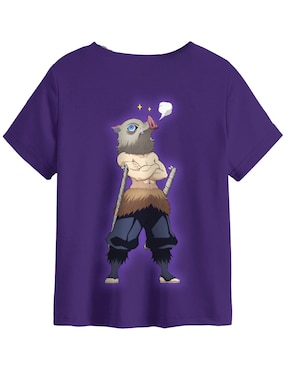 Playera Crunchyroll Demon Slayer: Kimetsu no Yaiba manga corta para niña