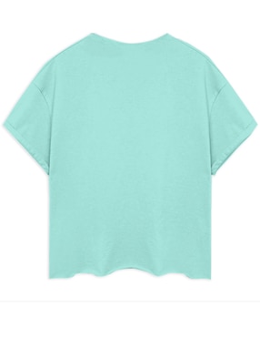 Playera Tycoon Tata BTS manga corta para niña