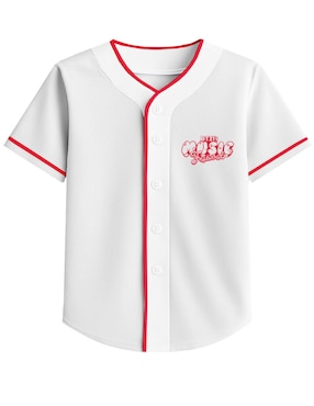 Jersey de entrenamiento béisbol manga corta Tycoon para niña