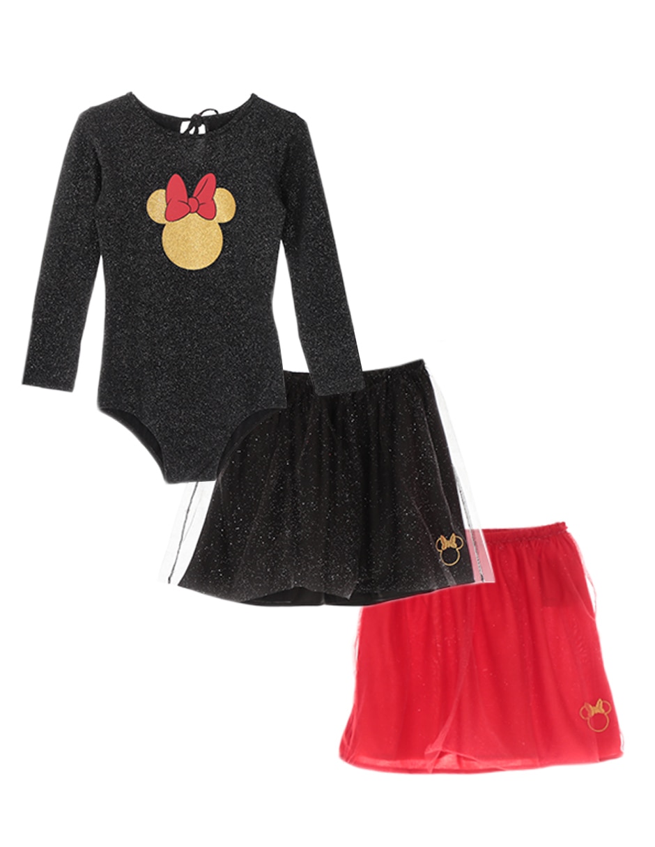 Conjunto falda para niña 3 piezas 1
