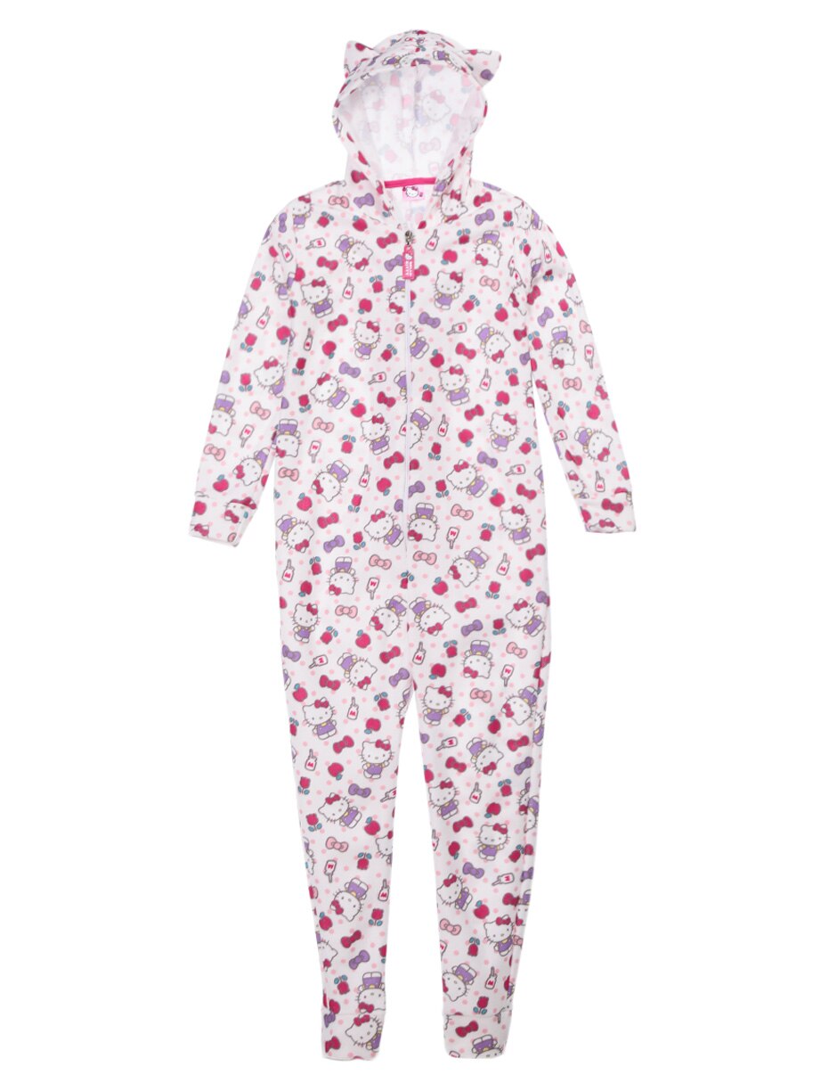 de nuevo en un día festivo Deambular Mameluco pijama Hello Kitty para niña